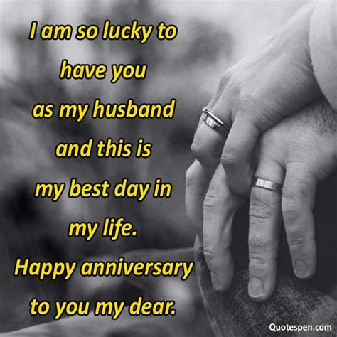 Wedding Anniversary Wishes Quotes For Husband With Images
