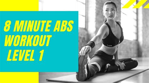 Minute Abs Workout Level Youtube