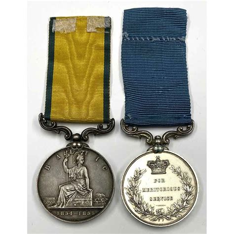 Royal Marines Msm Victoria Rare Liverpool Medals