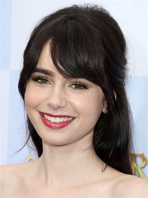 Lily Collins 10 Best Hair And Makeup Looks Lily Collins Hair Lily