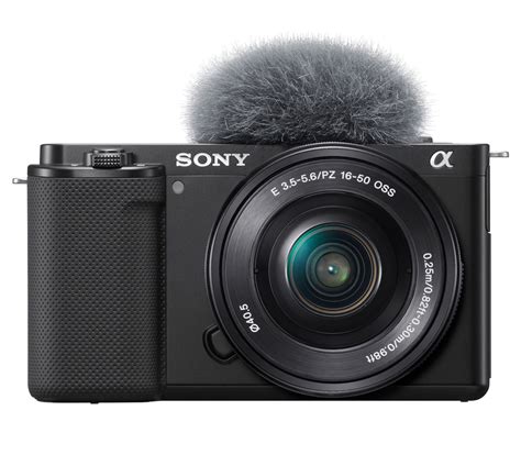 Беззеркальный фотоаппарат Sony Zv E10 Kit 16 50mm черный купить в