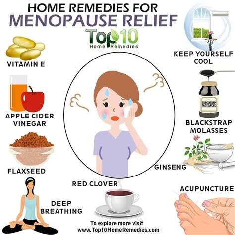 Home Remedies For Menopause Relief Top 10 Home Remedies