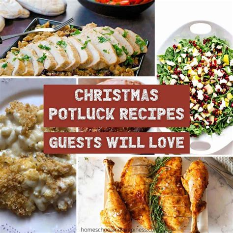 The Best Christmas Potluck Dishes For Your Potluck Holiday Party