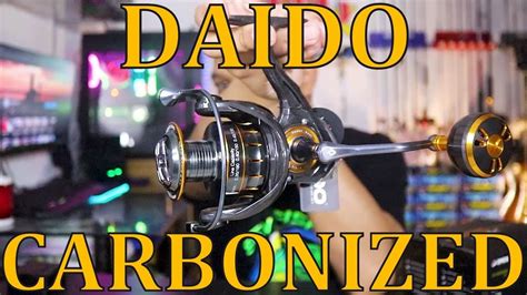 REEL DAIDO TERBARU FULL CARBON BODY ROTOR FULL SEAL CARBON TEFLON