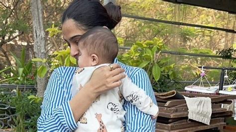 Sonam Kapoor Holds Son Vayu Close In New Photo Shared By Anand Ahuja