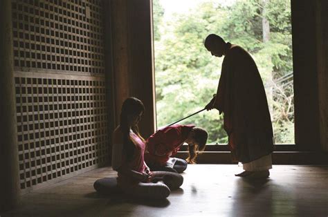 Experience Zazen Zen Sitting Meditation At The Temple Hall From The