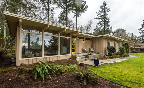 The Best Neighborhoods To Find Mid Century Modern Homes In Portland