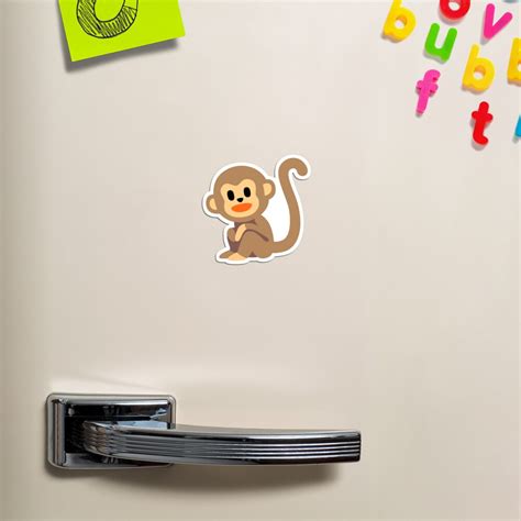 Cheeky Monkey Monkey Emoji Gift Magnet For Sale By Mkmemo
