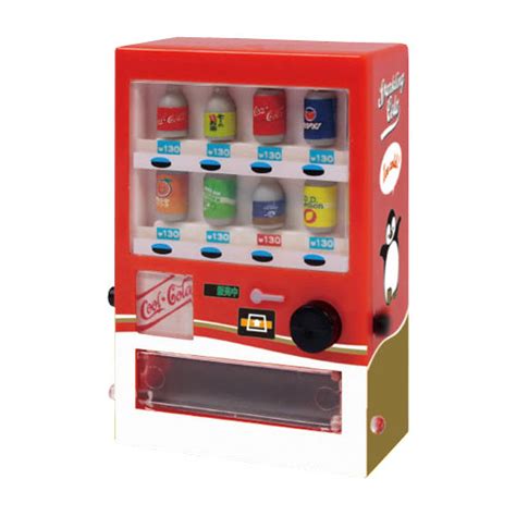 Mini Soda Vending Machine Collection 4 Teslas Toys