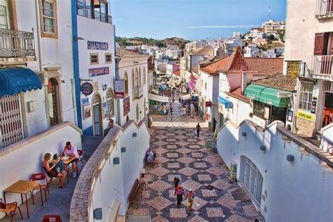 In South Of Portugal Algarve Albufeira Is A Beautiful City Which Was