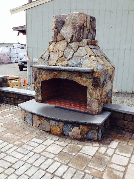 Outdoor Fireplace Kits Easy To Assemble Beautiful In Your Backyard