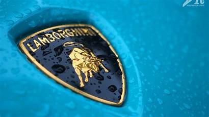 Lamborghini Wallpapers Cars Rain Logos Drops Iphone
