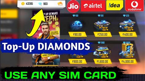 Dapatkan promo voucher game termurah dengan cara isi yang mudah! How To Top-Up Diamonds In Free Fire Using SIM Card Balance ...
