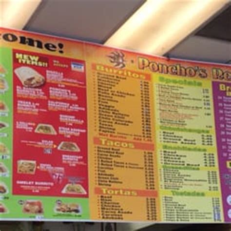 You will find a variety of mexican dishes, from our. Poncho's Restaurant - 35 Photos & 42 Reviews - 5470 E Speedway Blvd - Mexican - Tucson, AZ - Yelp