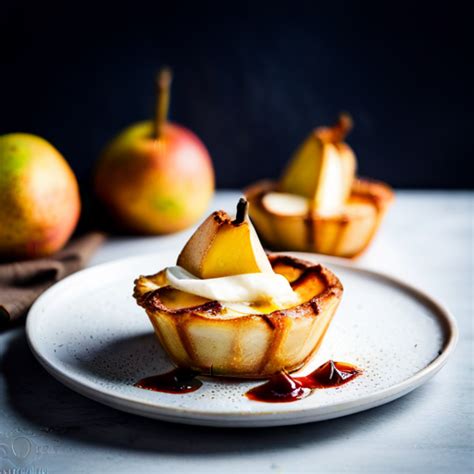 Cookaifood Pear And Brie Tart