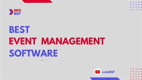 10 Best Event Management Software Infomsp