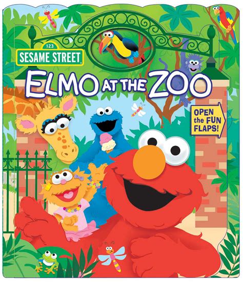 Sesame Street Elmo At The Zoo Book By Lori C Froeb Christopher