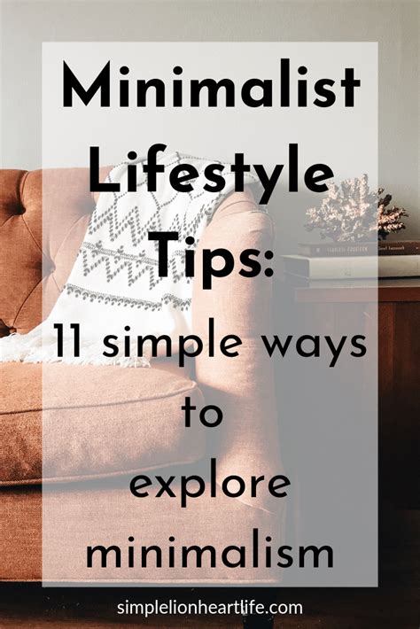 Minimalist Lifestyle Tips 11 Simple Ways To Explore Minimalism