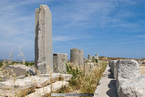 Photo Of Ancient Greek Ruins Delos Cyclades Greece Added Image Gr57695