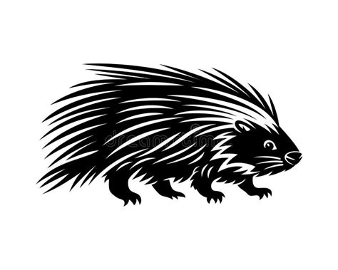 Animal Porcupine Icon Stock Vector Illustration Of Wild 255794475