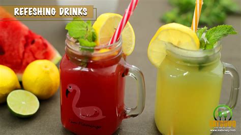 Refreshing Summer Cool Drinks Cold Drinks For Summer Youtube