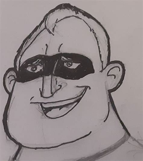 Ammart No Instagram “quick Sketch Of Mr Incredible Hope You Like It