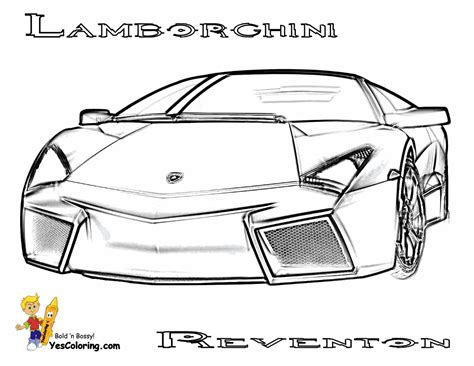 Rugged Exclusive Lamborghini Coloring Pages | Cars | Free | Lamborghini
