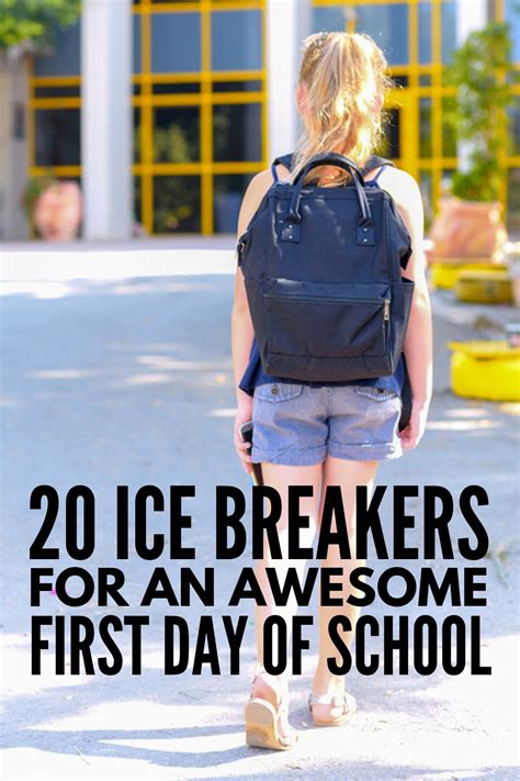 Getting To Know Each Other 20 First Day Of School Icebreakers For Kids