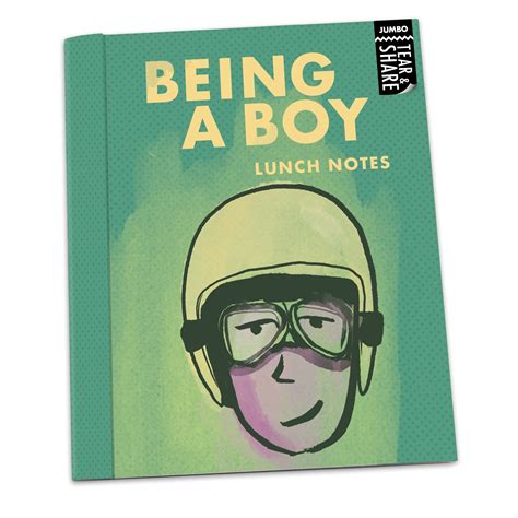 Being A Boy Jumbo Tear And Share Lunch Notes For Kids Lunch Notes