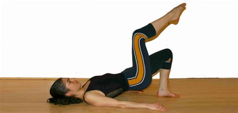 Bridge With Thigh Lift Pilates Exercise Guide With Photos