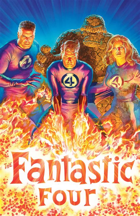 Fantastic Four 1 Incentive Variant Alex Ross Art