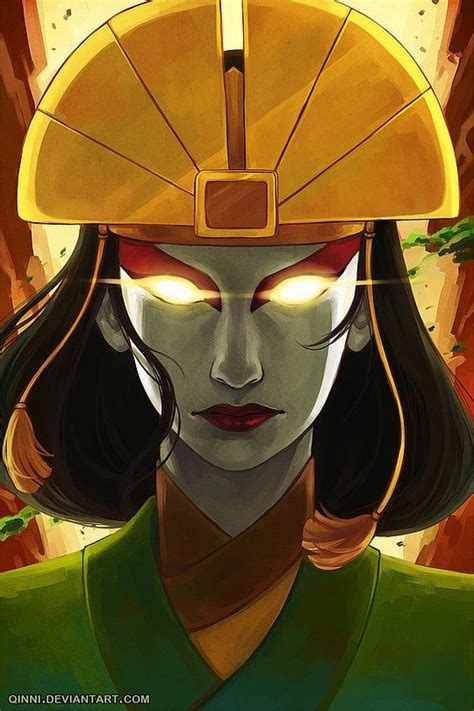 Beautiful Illustrations By Qing Han Avatar Kyoshi Avatar Airbender