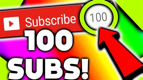 Get Your First 100 Subscribers In One Week How To Get Subscribers On