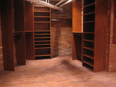 Custom Closet In Basement Traditional Closet Other By Custom