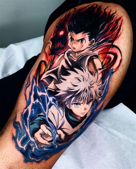 Hunter X Hunter Tatuador Brasileiro Compartilhou Uma Tatuagem