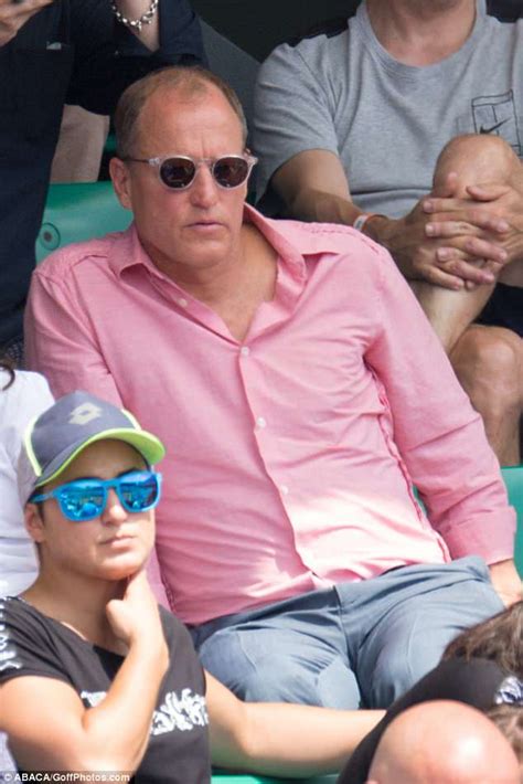 Woody Harrelson Cuts A Stylish Figure As He Joins His Wife And Daughter