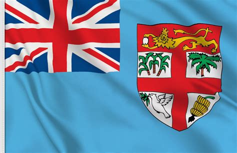 How to use flag in a sentence. Fiji Flag