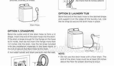 LG WT7200CW Washer Owner's Manual