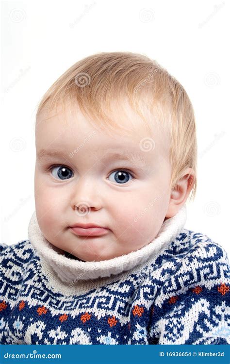 Confused Baby Stock Images Image 16936654
