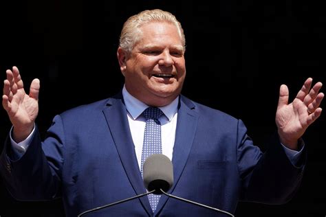 Premier of ontario • leader of the ontario pc party • for the people Doug Ford Covid Announcement : Surprise: Doug Ford is ...
