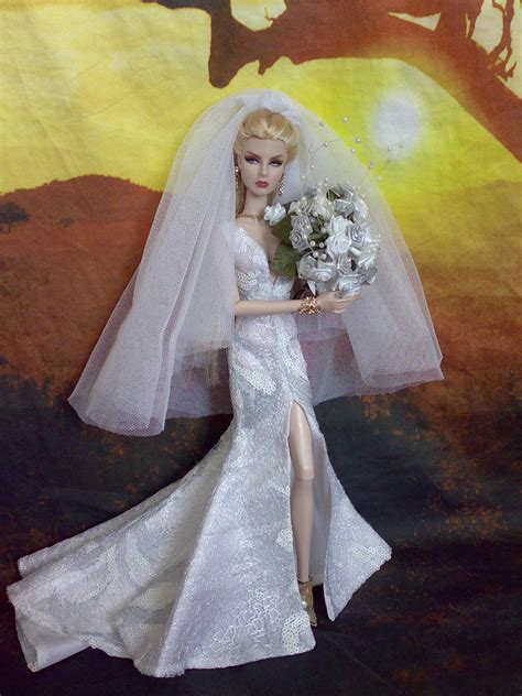 13 Doll Weddings October Issue Agnes Fashion Royalty And Barbie Doll Collector Barbie Bride