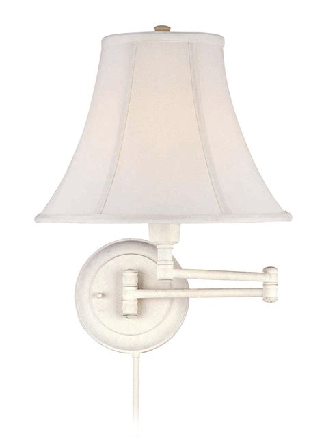 By light society (14) 1; Lite Source Charleston White Plug-In Swing Arm Wall Lamp - 125. Lampsplus | Swing arm wall lamps ...