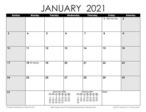 2021 Weekly Calendar Excel Free Printable Calendar Design