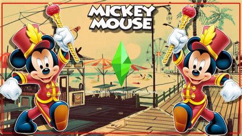 Sims 4 Mickey Mouse Loading Screens Blonde Bunnny