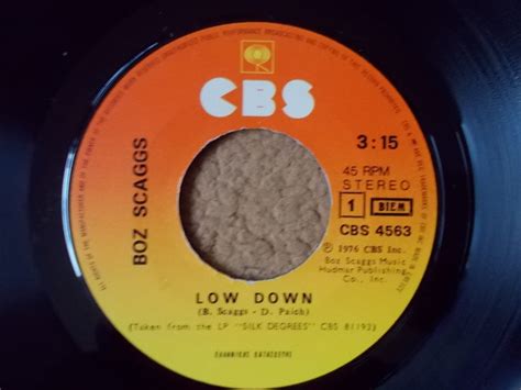 Boz Scaggs Lowdown Jump Street 1976 Vinyl Discogs