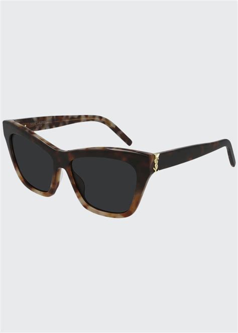 Saint Laurent YSL Acetate Cat Eye Sunglasses Bergdorf Goodman