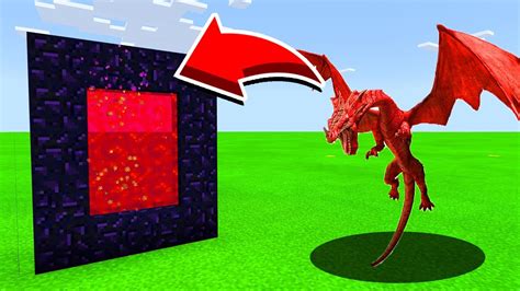 how to make a portal to dragon in minecaft pocket edition mcpe youtube