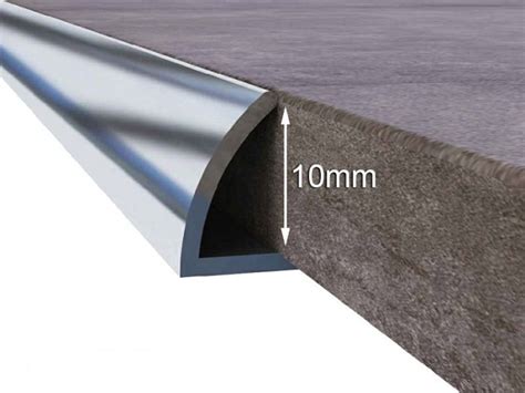 Promax Aluminium Round Edge Trim 10mm X 25m