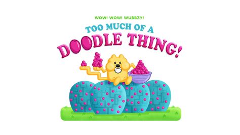 Sun, tickle, tickle, tickle, tickle, tickle. "Too Much of a Doodle Thing!" Title Card | Wow! Wow! Wubbzy!… | Flickr