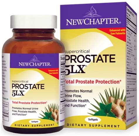 New Chapter Prostate 5lx Prostate Selenium 120 Ct Vegetarian Capsule